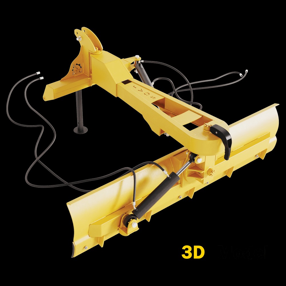 دنوز تمام گردان مخصوص باغات و مزارع (SGAJ-LD2540)- گریدر پشت تراکتوری